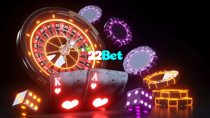 22Bet casino presented on mobile device in Pakistan with slots and live games