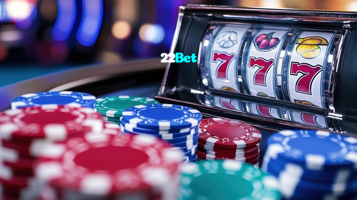 22Bet casino presented on mobile device in Pakistan with slots and live games